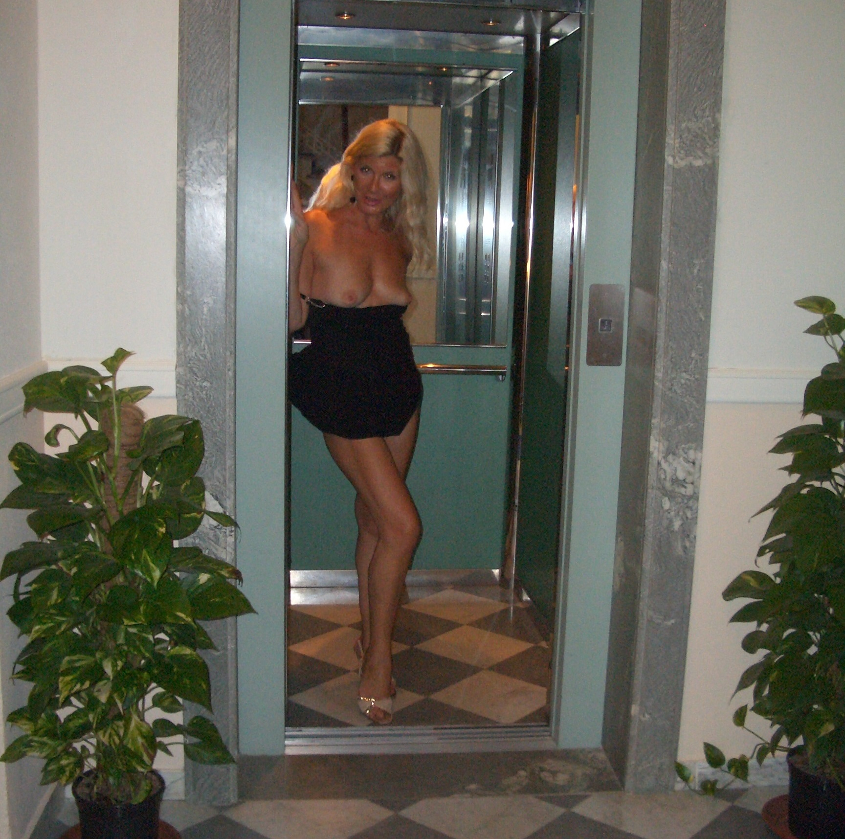 my public nudity in a hotel - N
