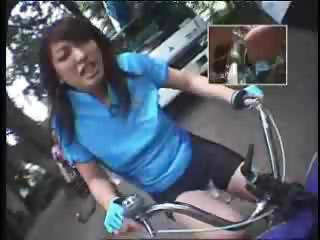 Dildo ride bicycle Fantastic bicycle