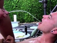 Straight Guy Drinking Piss Gay They Swap Oral Jobs And