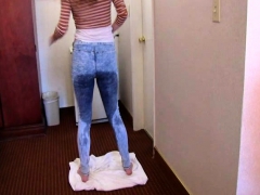 Real Pee Desperation And Pissing Their Jeans And Pants 2018