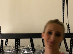 Hot Pornstar Bondage With Cumshot