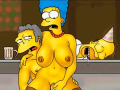 Ebony Cartoon Porn Simpsons - Sex Tube Videos with Simpsons at DrTuber